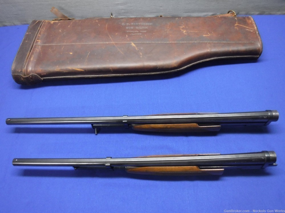 Winchester Model 12 2 Barrel Set Skeet 12 Gauge Pump Shotgun-img-19