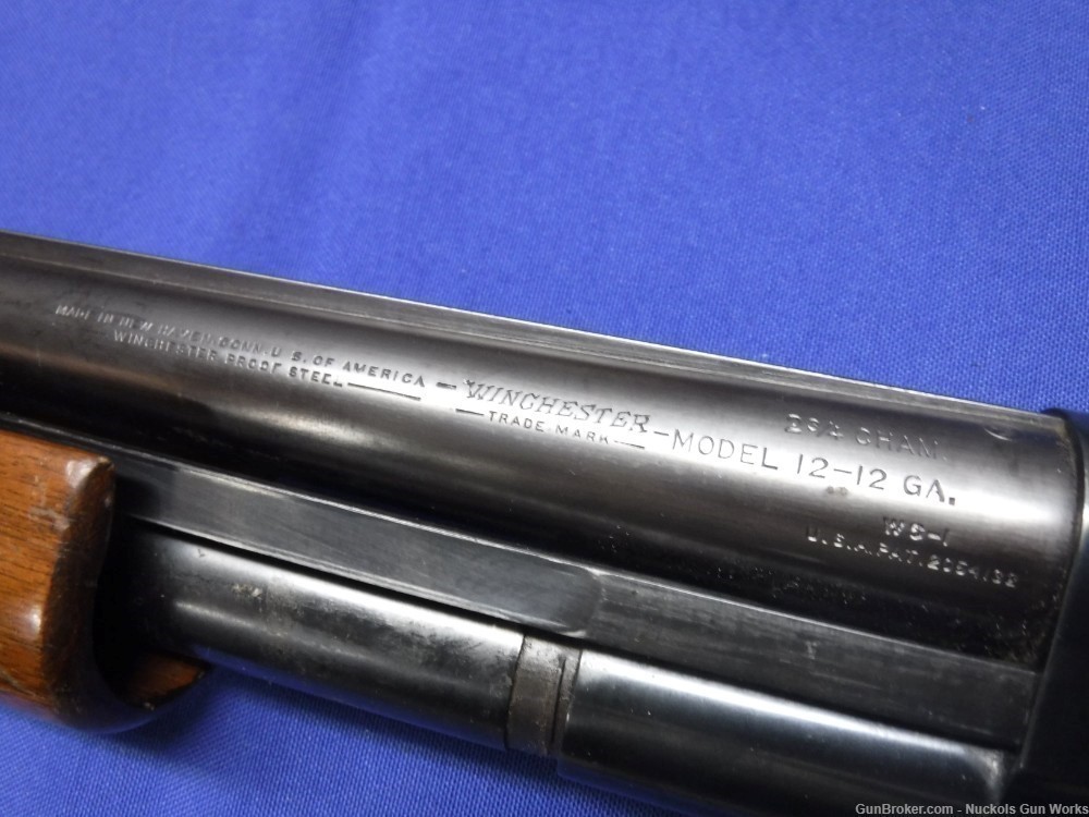 Winchester Model 12 2 Barrel Set Skeet 12 Gauge Pump Shotgun-img-8