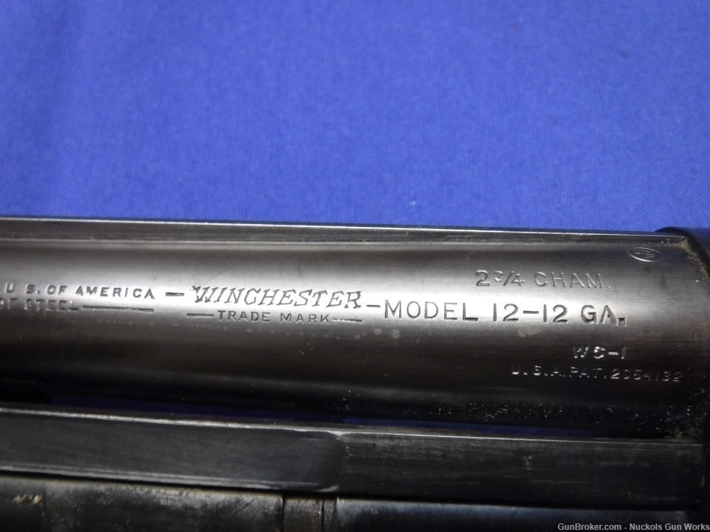 Winchester Model 12 2 Barrel Set Skeet 12 Gauge Pump Shotgun-img-9