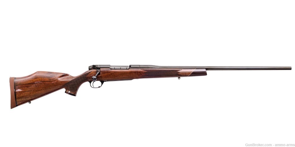 Weatherby Mark V Deluxe .300 Wby Mag 26" Walnut MDX01N300WR6O-img-1