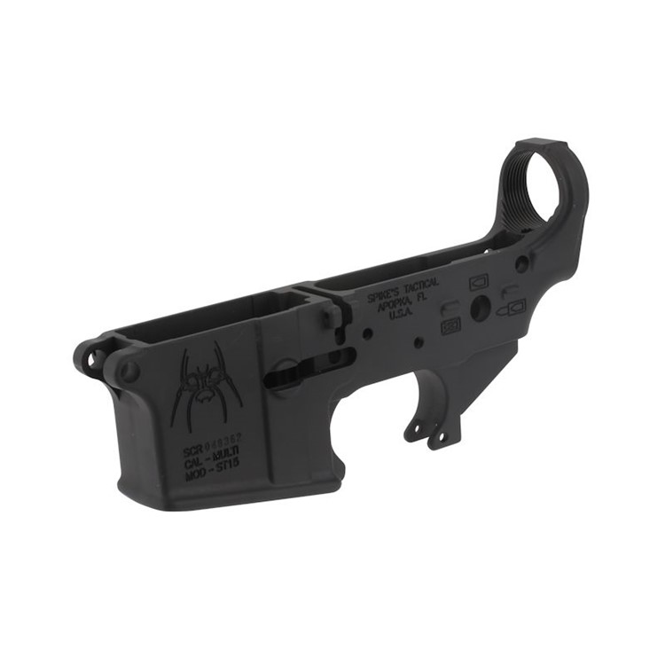 Spikes Tactical Stripped Spider AR-15 Lower Receiver STLS019CFA-img-0