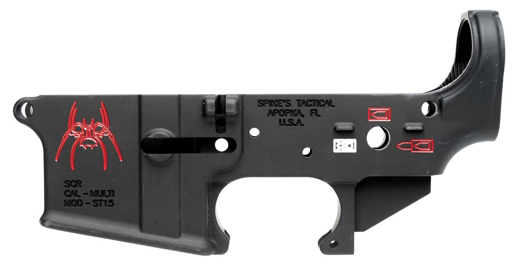 Spikes Tactical Stripped Spider AR-15 Lower Receiver STLS019CFA-img-1