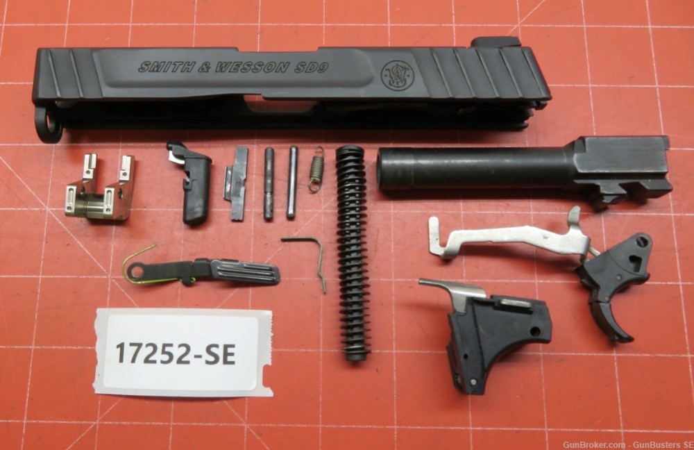 Smith & Wesson SD9 9mm Repair Parts #17252-SE-img-1