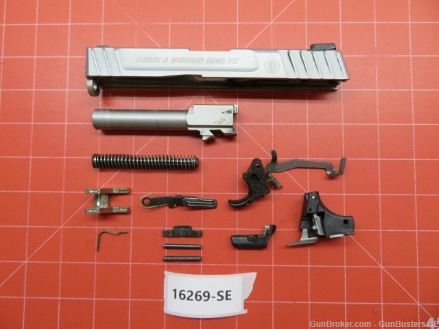 Smith & Wesson SD40 VE .40 S&W Repair Parts #16269-SE-img-1