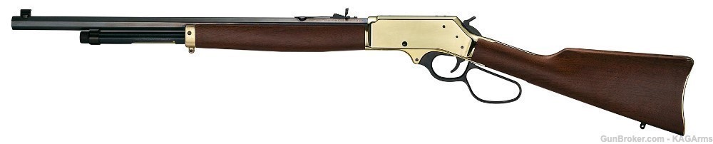 Henry Lever Action Large Loop Side Gate 45-70 Government 22" H010BG .45-70-img-1