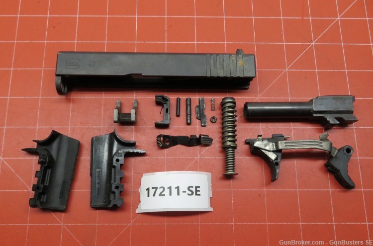 Glock 43 9mm Repair Parts #17211-SE-img-1