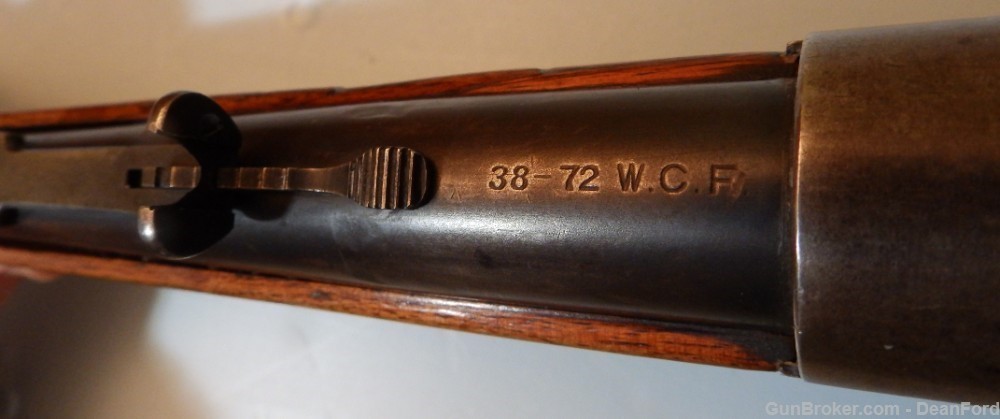 WINCHESTER Model 1895 in the ULTRA-RARE .38-72 WCF caliber – made in 1902-img-21