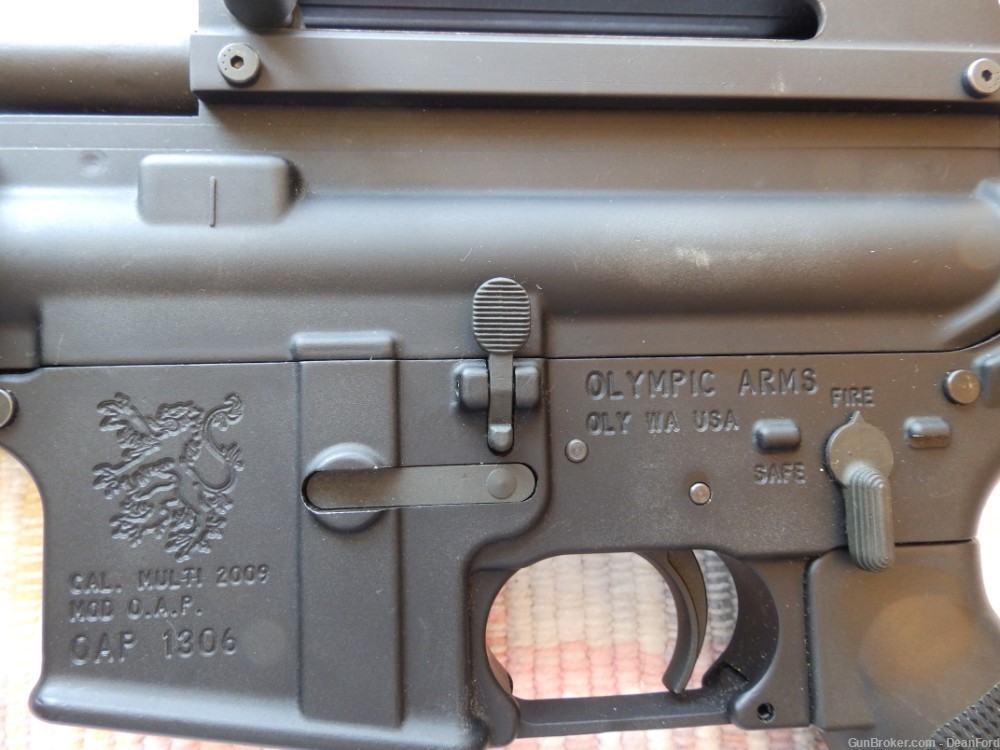 Olympic Arms OA-93 OA93 OA 93 pistol, cal. 5.56 mm/.223 Rem. like new-img-1