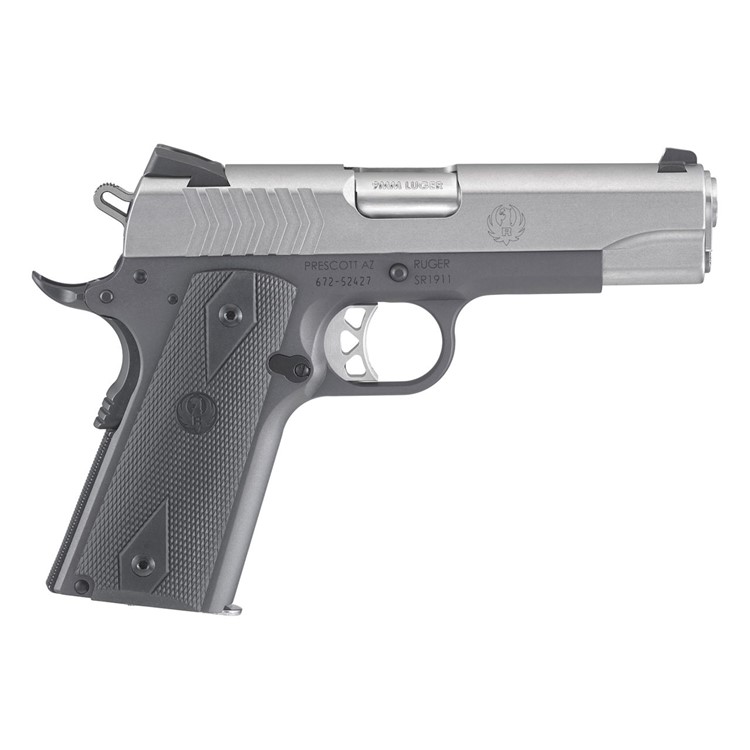 Ruger SR1911 Pistol Stainless 9mm Luger 4.25-img-0