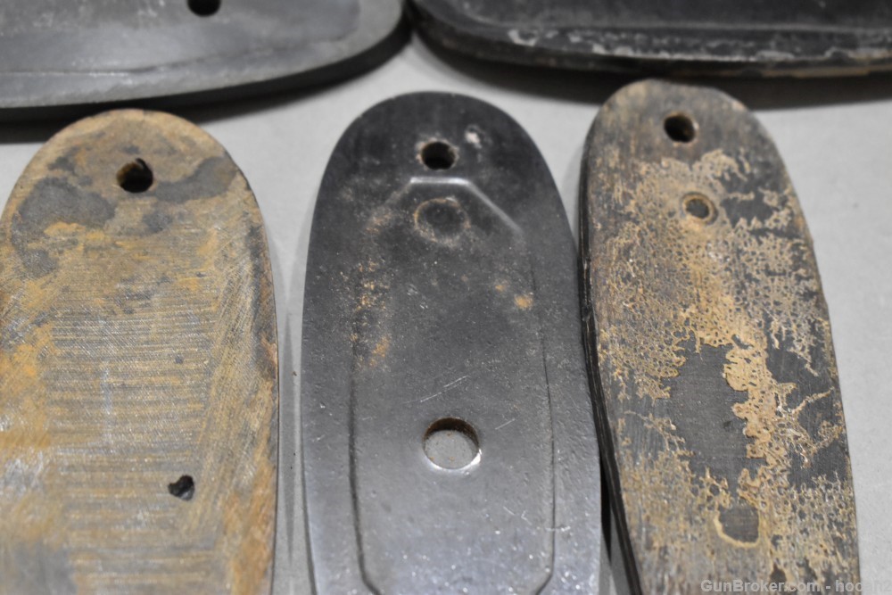 Lot 13 Browning & FN Shotgun Buttplates Some Vintage Horn ? PLEASE READ -img-12
