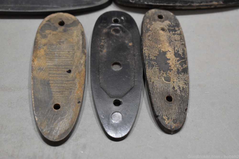 Lot 13 Browning & FN Shotgun Buttplates Some Vintage Horn ? PLEASE READ -img-11