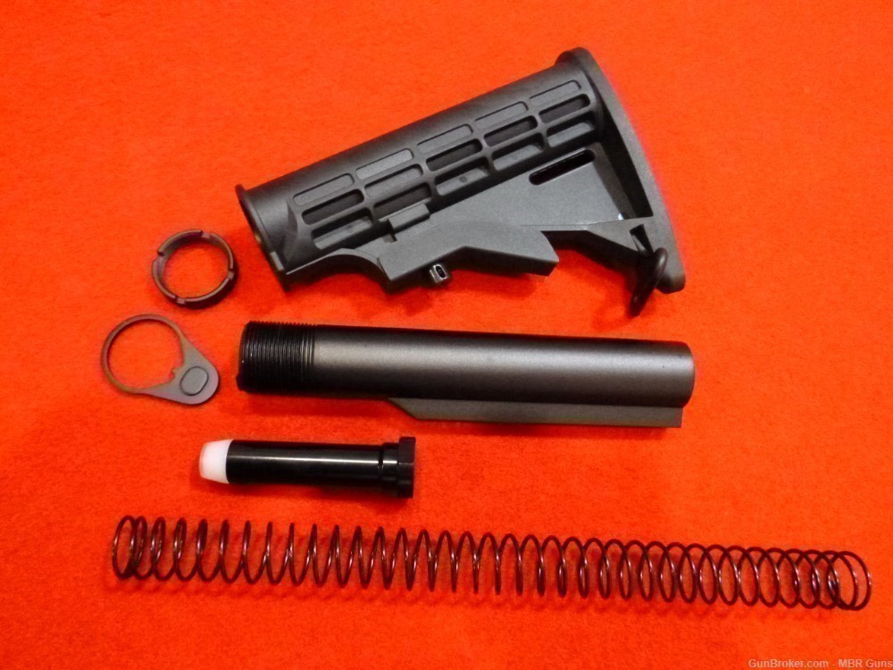 AR 15 Complete Mil-Spec M4 Stock and Buffer Assembly-img-4
