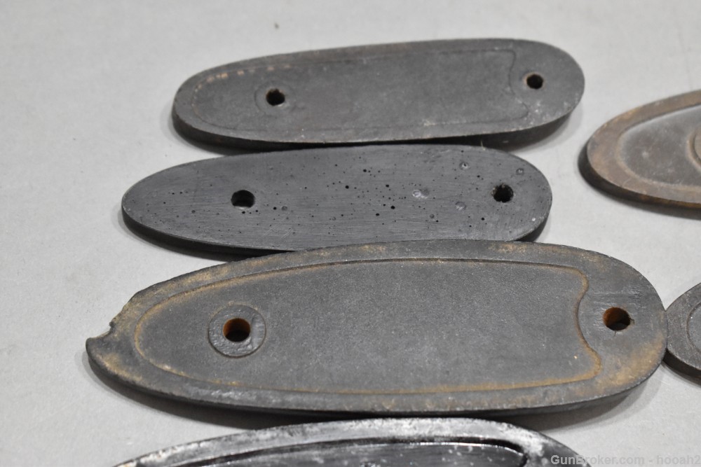 Lot 15 Winchester Rifle or Shotgun Buttplates Rubber & Plastic READ -img-10