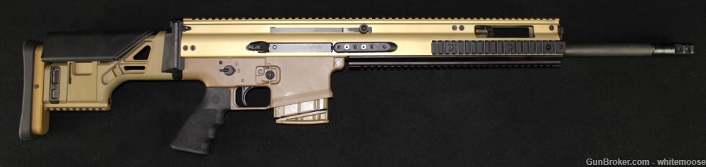 FN SCAR 20S NRCH 6.5 Creedmoor FDE 20" USED-img-0