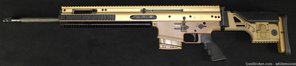 FN SCAR 20S NRCH 6.5 Creedmoor FDE 20" USED-img-1
