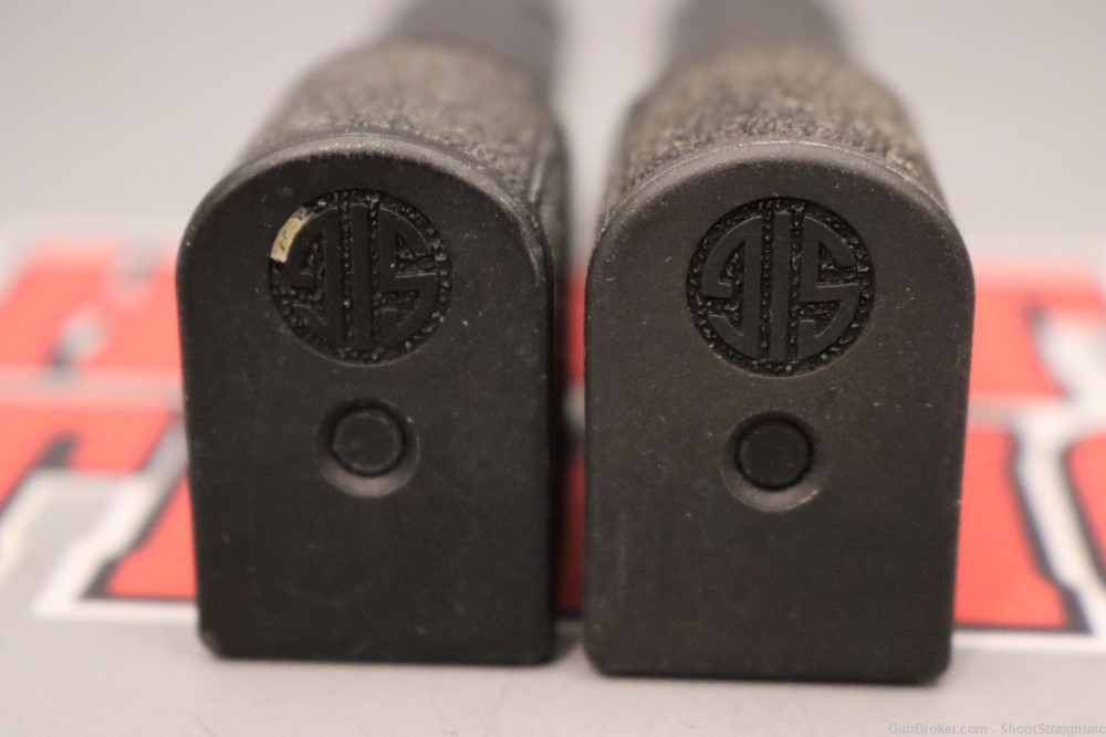 Lot O' Two (2) Sig Sauer P365 15-Round 9mm Magazines (OEM)-img-2