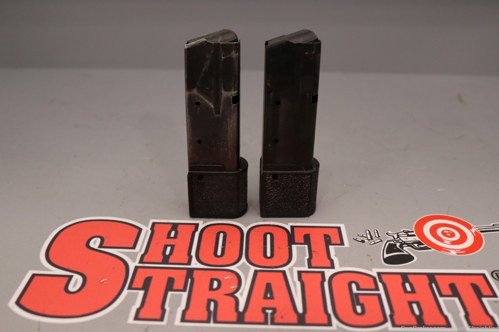 Lot O' Two (2) Sig Sauer P365 15-Round 9mm Magazines (OEM)-img-1