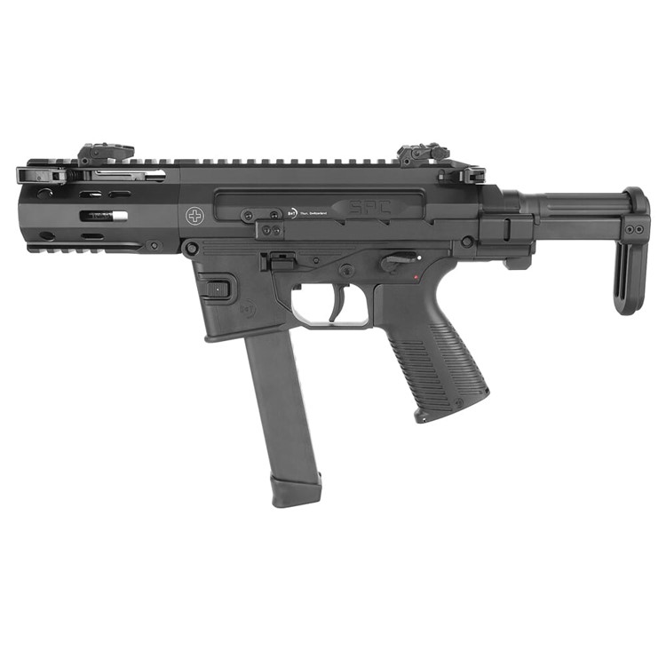 B&T SPC9-G 9mm PDW SD Short Barreled Rifle w/Tele Stock & Glock Lower (NFA)-img-1