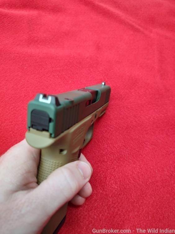 Glock, 43X, M.O.S, Semi-automatic, Striker Fired, Sub-Compact, 9MM, 3.41" B-img-2