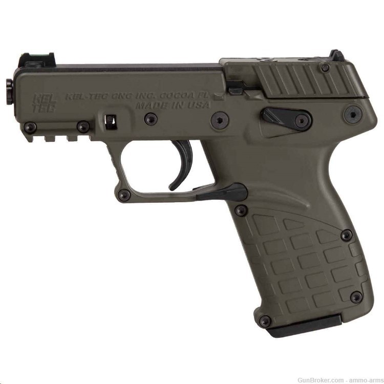 Kel-Tec P17 .22 LR 3.8" Threaded 16 Rounds Green P17GRN-img-2