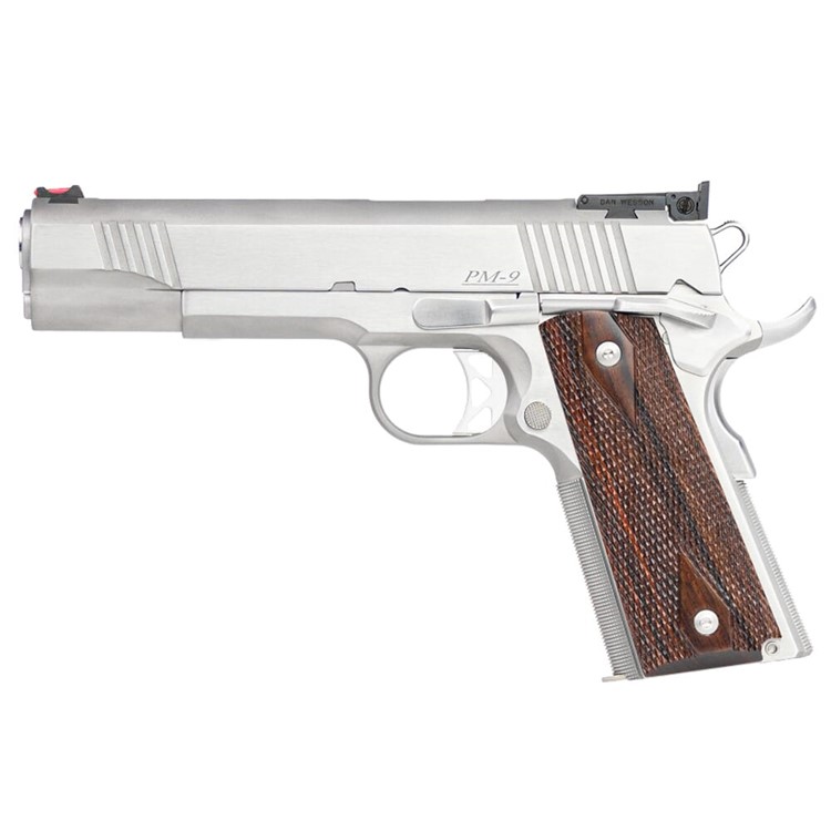 Dan Wesson Pointman Nine 9mm SS, Wood Grips, 9rd Pistol 01942-img-1