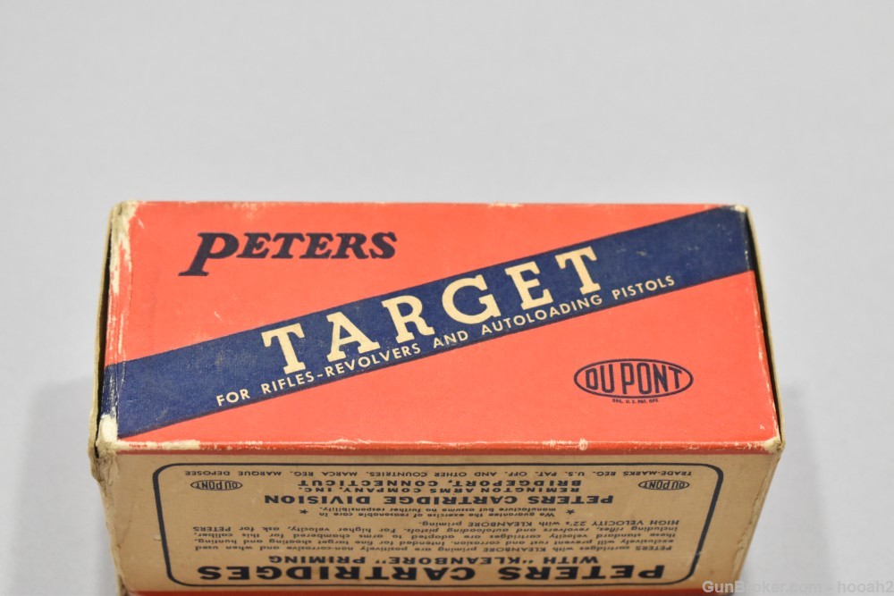 Full Brick 500 Rds Vintage Peters Target 22 LR Rimfire Ammunition -img-3
