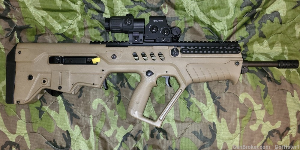 IWI Tavor SAR .223 Rem. Bullpup Rifle, FDE w EOTech Optics, Case & OEM Mag-img-1