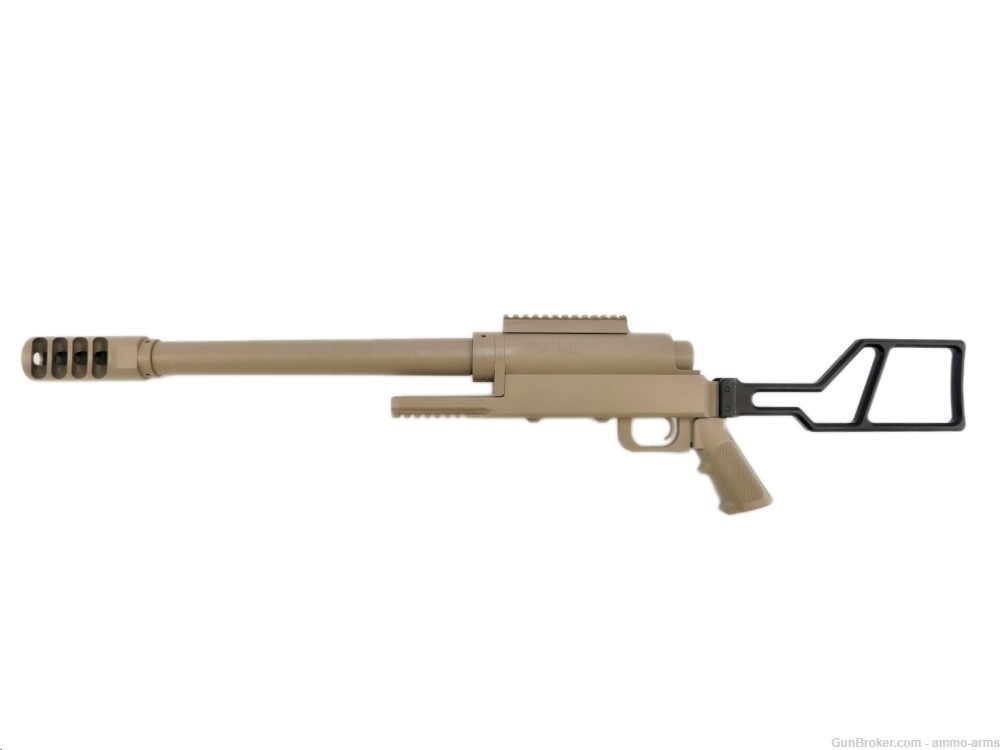 Noreen ULR Single Shot Bolt Action Mini Rifle .50 BMG 16.5" RIFLE-ULR-50TAN-img-2