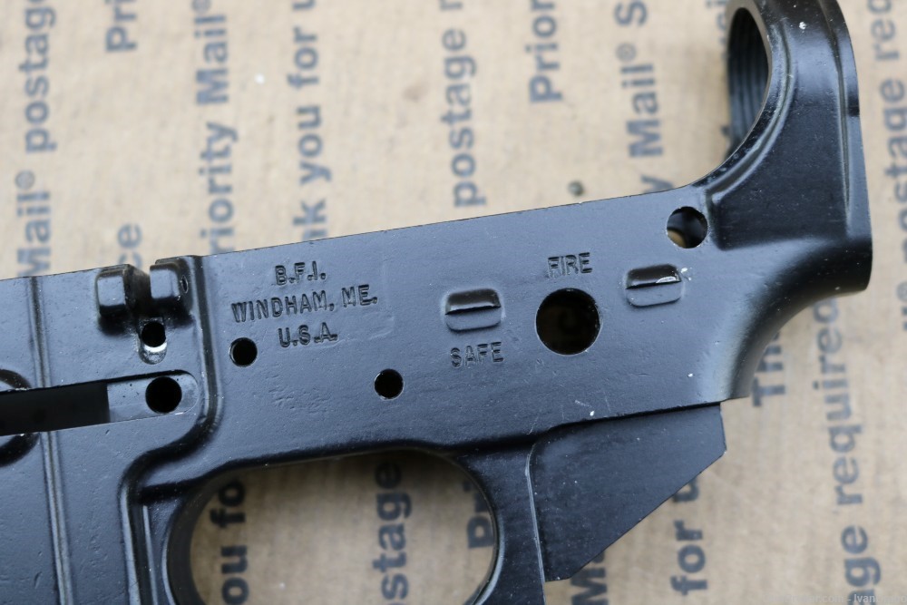 Bushmaster AR15 Factory SBR Lower Receiver 90's LE/GOVT Restricted Marked-img-2