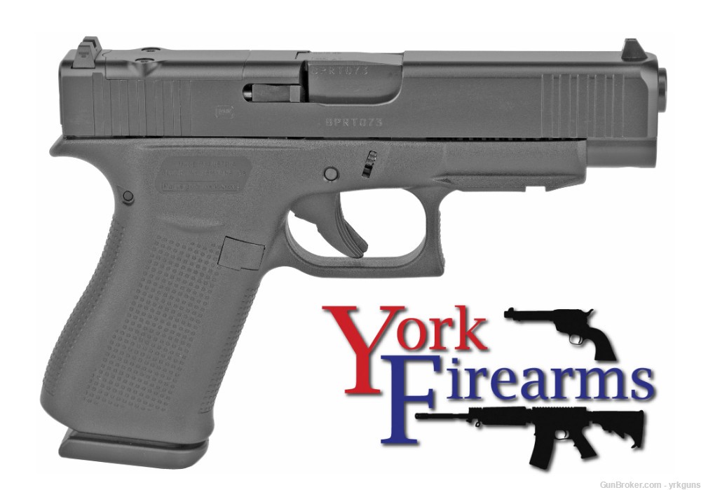 Glock 48 MOS 9mm 10R Optic Ready Handgun NEW PA4850201FRMOS-img-1
