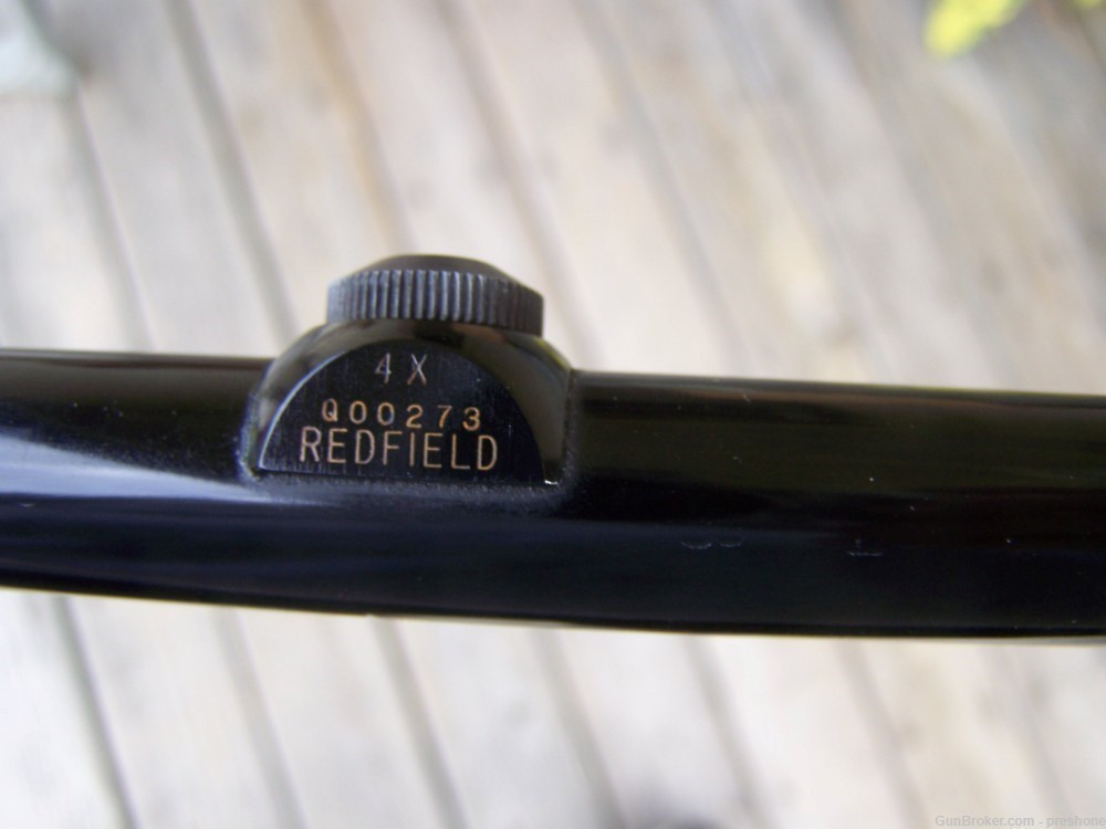 Redfield Rimfire 4x Rifle Scope 3/4" Tube USA Minty-img-1