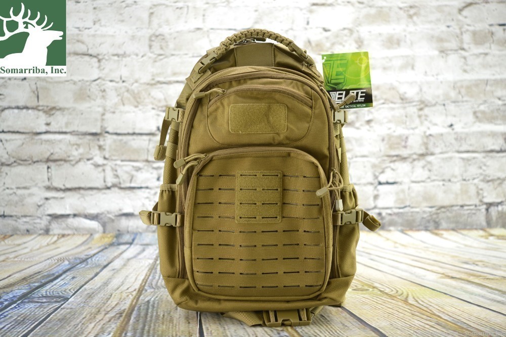 ELITE SURVIVAL SYSTEMS 7701-T PULSE 24-HOUR BACKPACK COYOTE TAN-img-0