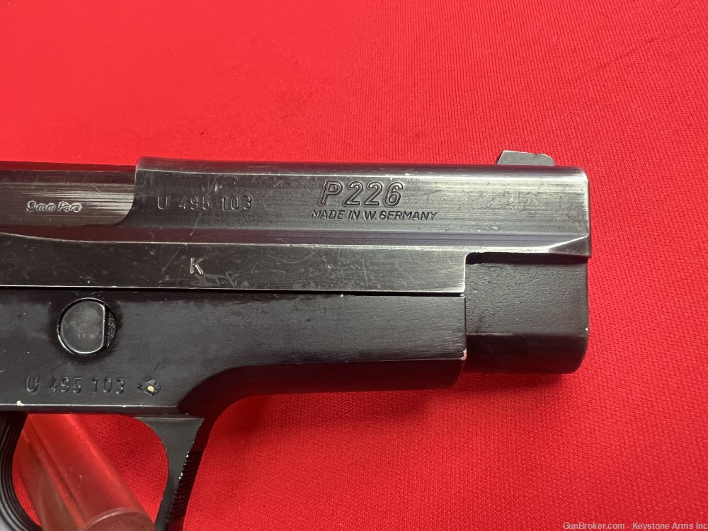 1993 Sig Sauer P226 9mm "Made in W. Germany" U Pre-fix -img-3