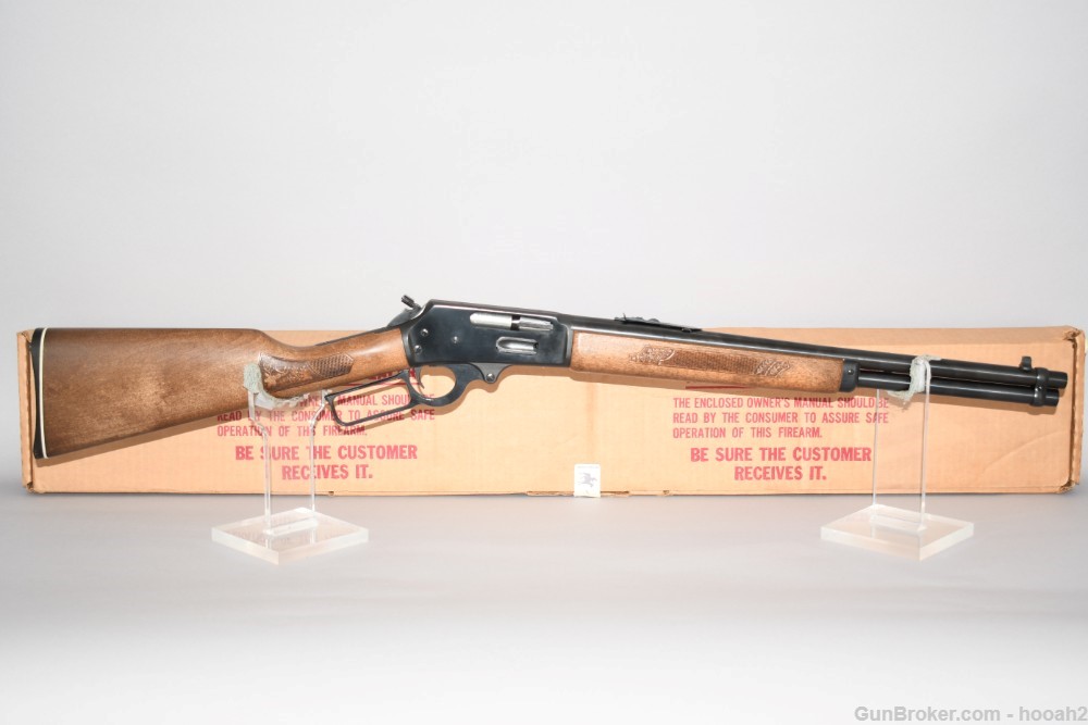 Nice Glenfield Model 30GT Lever Action Carbine 18 1/2" 30-30 Win W Box 1979-img-0