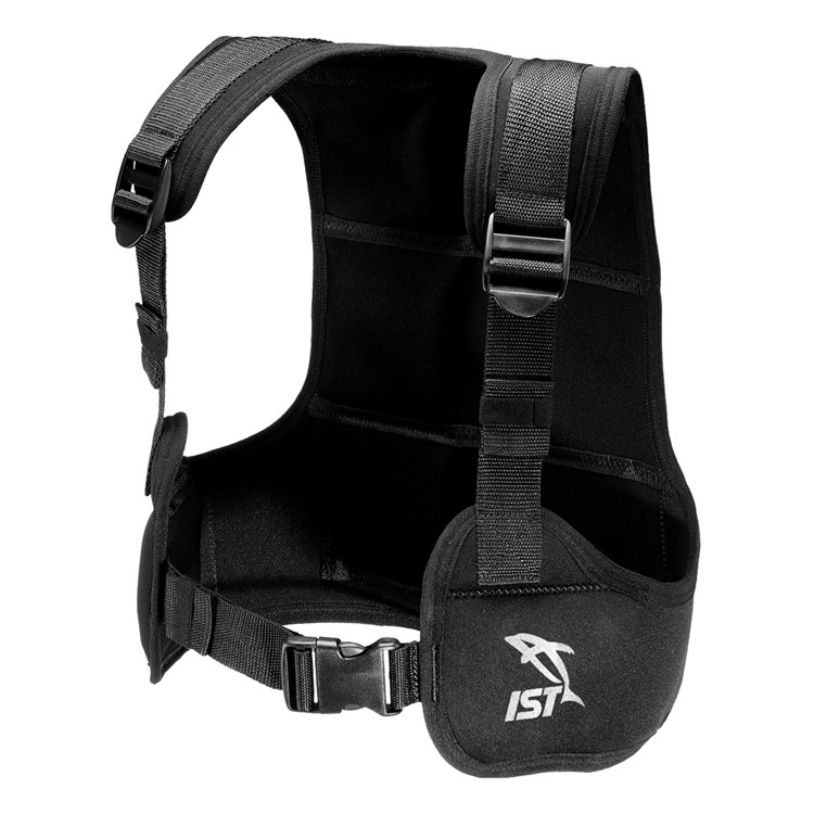 IST Apnea Weightvest with 8 Weight Pockets Each 4.4lbs Size:L (VSA0240-L)-img-0