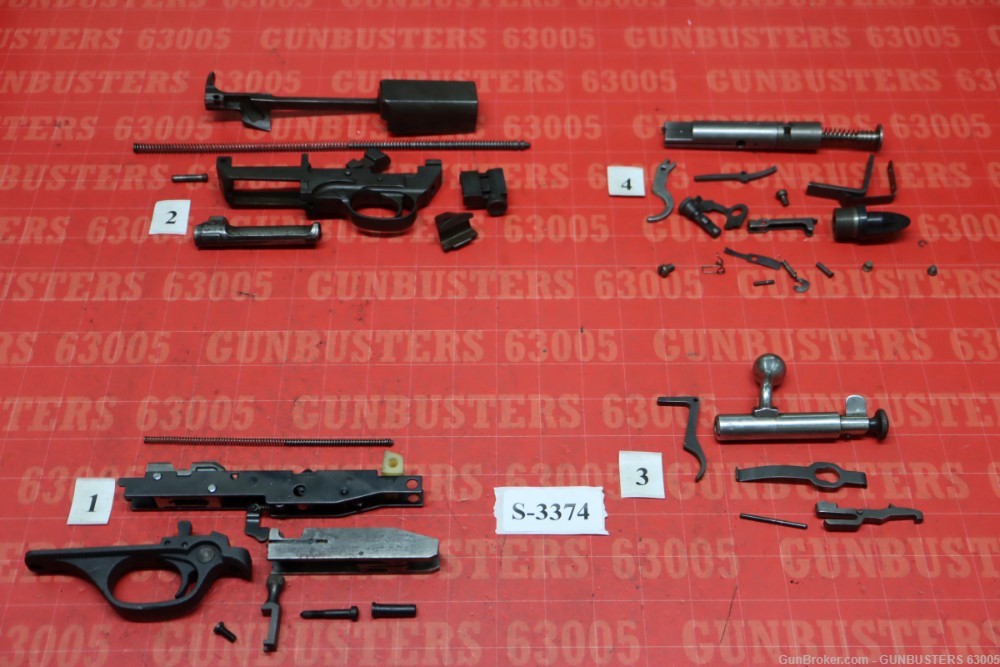 Rifle Repair Parts - Lot of Four-img-0