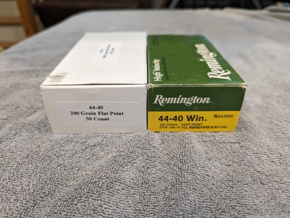 2 boxes   44-40 Remington & Commercial loads 194 -img-0