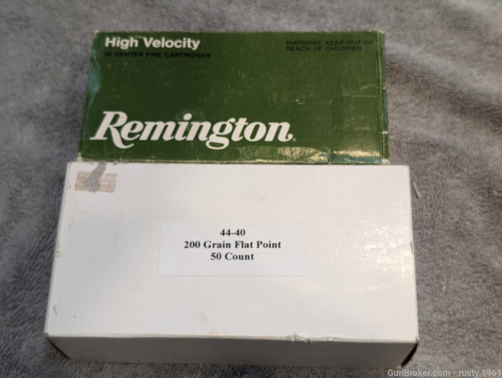 2 boxes   44-40 Remington & Commercial loads 194 -img-1