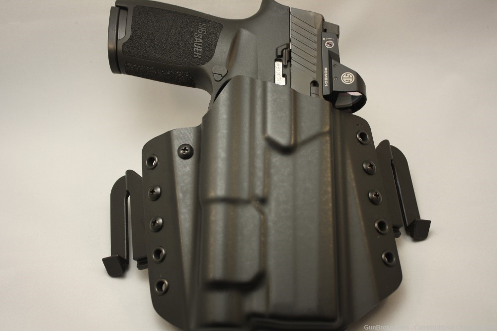 Sig Sauer 320 with TLR1 light Outside Waistband Holster -img-0