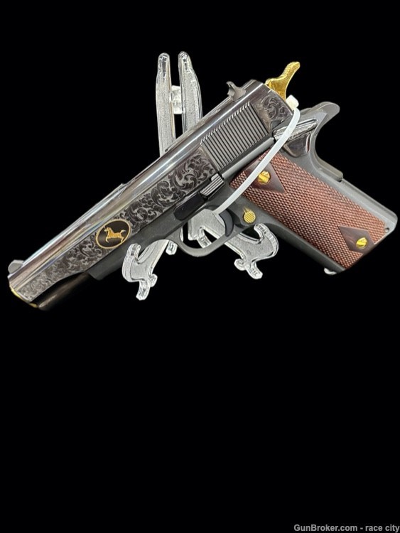 Colt 1911 gov't Heritage .38 Super 5" Pistol-img-2