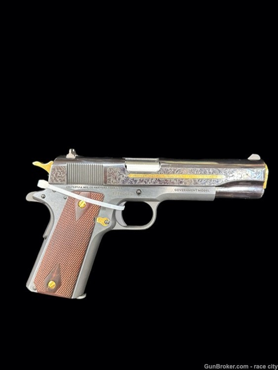 Colt 1911 gov't Heritage .38 Super 5" Pistol-img-1