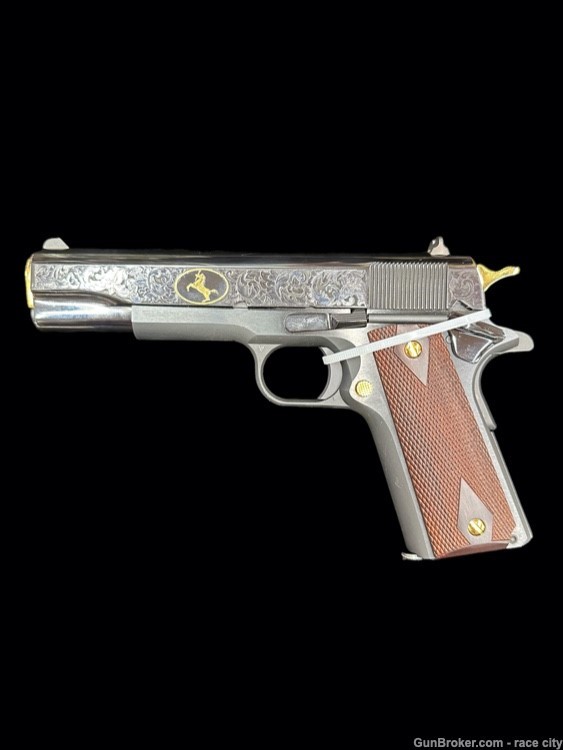 Colt 1911 gov't Heritage .38 Super 5" Pistol-img-0