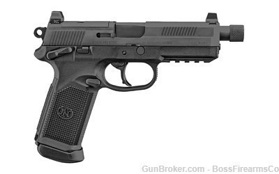 FN America FNX-45 .45 ACP Semi-Auto Optic Ready Pistol 5.3" Black-img-1