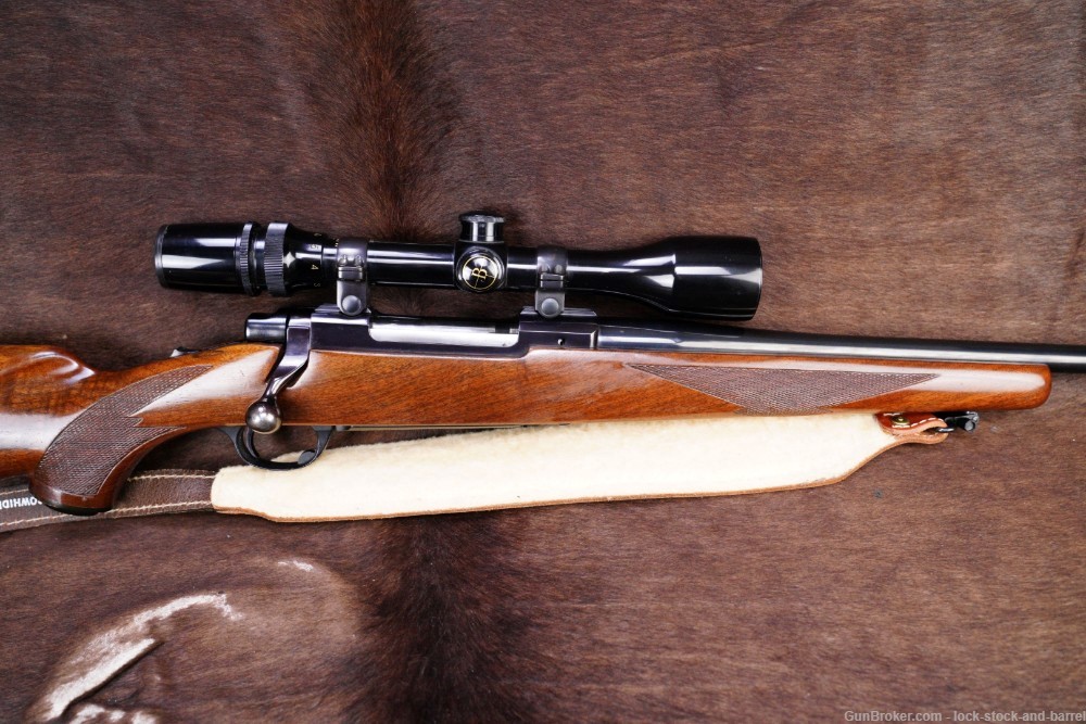 Ruger Tang Safety M77 7mm Mauser 22” Bolt Action Rifle & Scope MFD 1974-img-4
