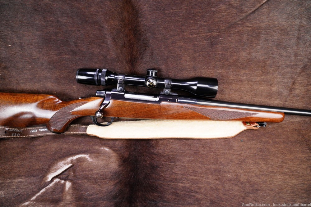 Ruger Tang Safety M77 7mm Mauser 22” Bolt Action Rifle & Scope MFD 1974-img-2