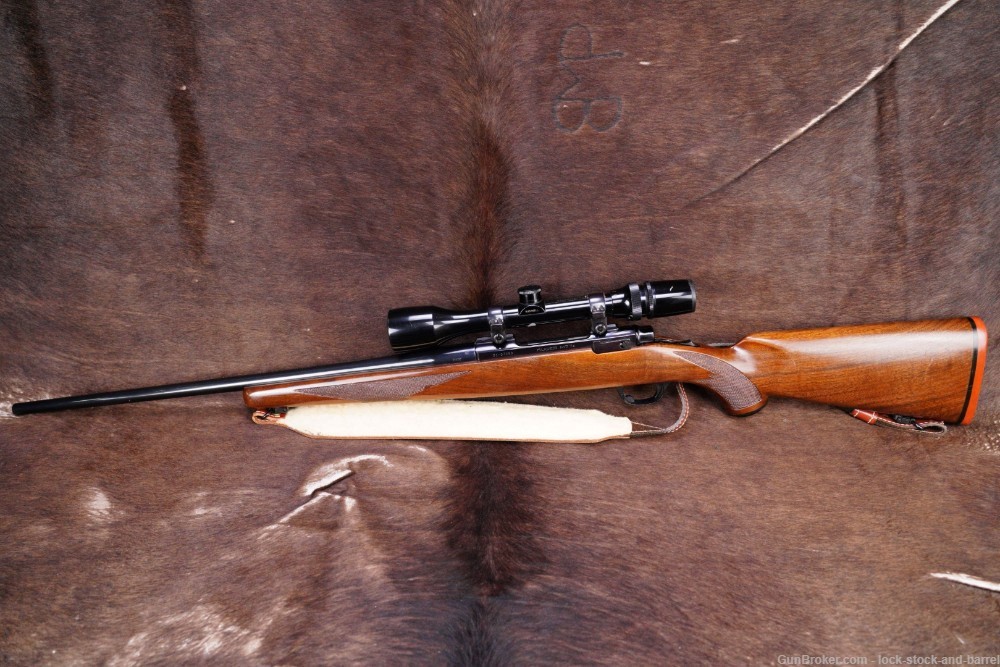 Ruger Tang Safety M77 7mm Mauser 22” Bolt Action Rifle & Scope MFD 1974-img-7