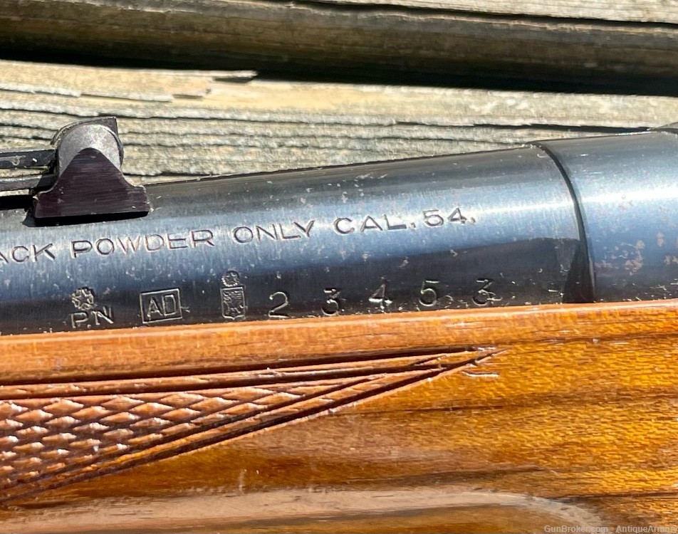 IAB Marcheno Sharps 1852 .54 Caliber Percussion Single Shot Rifle (1978)-img-7