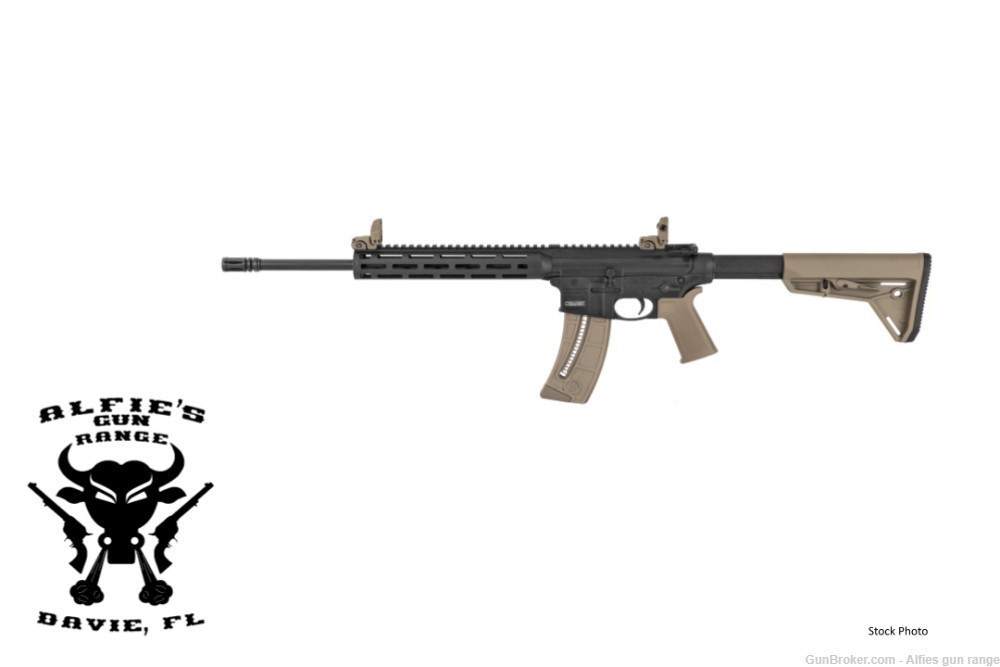 Smith & Wesson M&P15-22 .22LR 16.5" 25rd FDE MAGPUL Rifle 10210-img-0