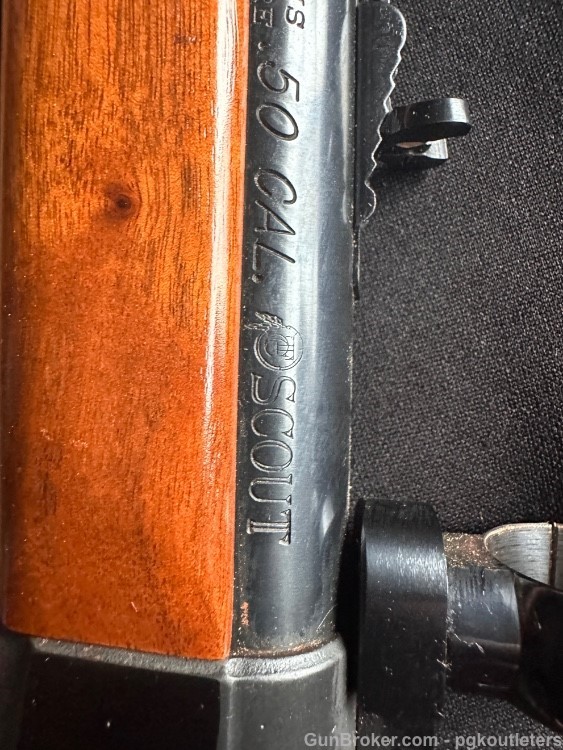 Thompson Black Powder Scout .50 21" rifled barrel and nice bore. -img-13