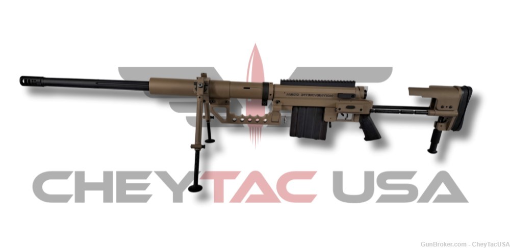 CheyTac USA M200 Intervention .408CT FDE/Black -img-0